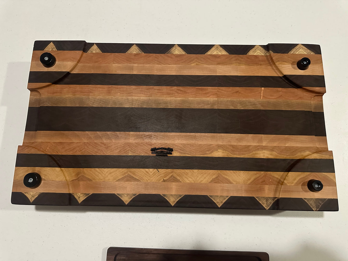 Sloped End Grain Cutting Board